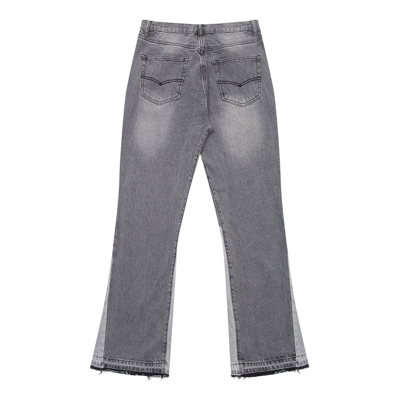 ''FLARED'' DENIM JEANS