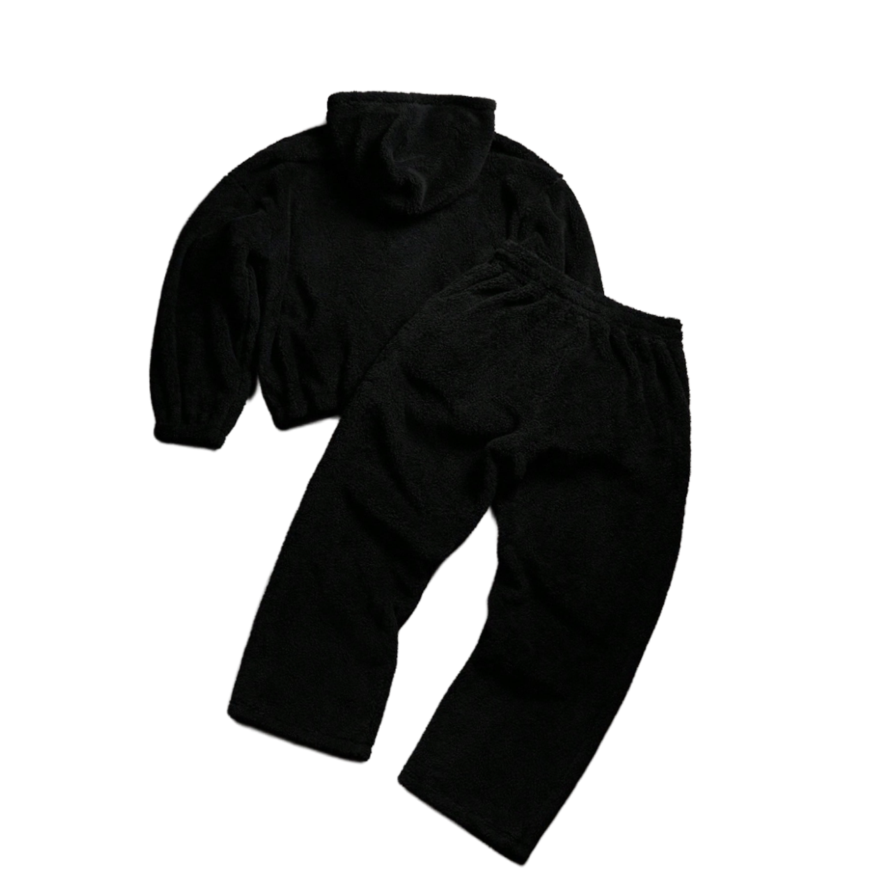 ''Fluffy'' Zipper Hoodie & Sweatpants